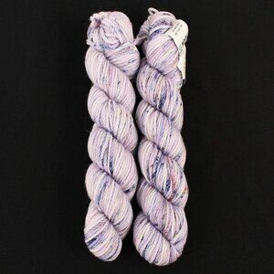 Koigu Kersti Merino Crepe Yarn 2 Skeins 100% Merino Wool Hand-Painted Lilac Blue